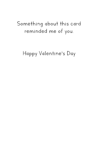 Sweet and Nutty Valentine's Day Ecard Inside