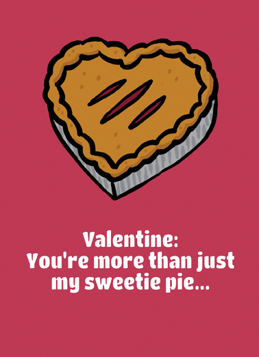 Sweetie Pie Boyfriend Card Cover