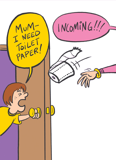 TP Incoming Mum From the Favorite Child Card Cover