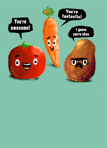 Taters Gonna Hate Food Ecard Cover