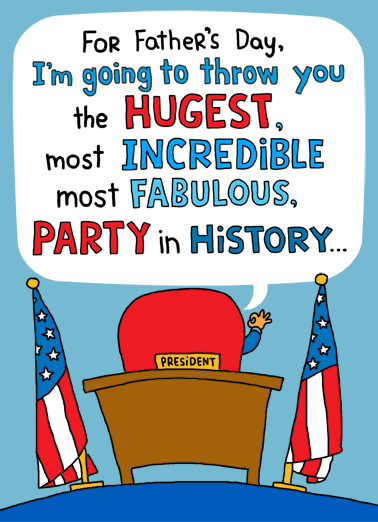 Tax Returns Father's Day  Ecard Cover