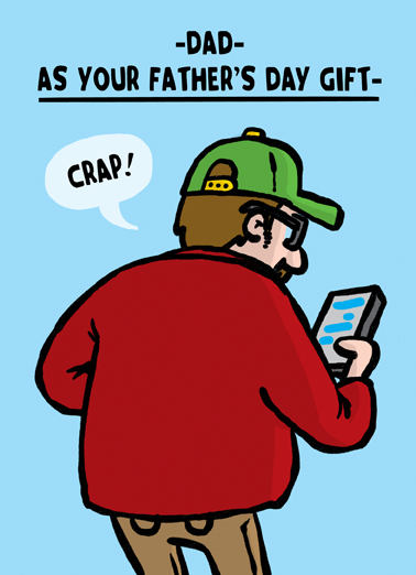 Text Dad Jokes Ecard Cover