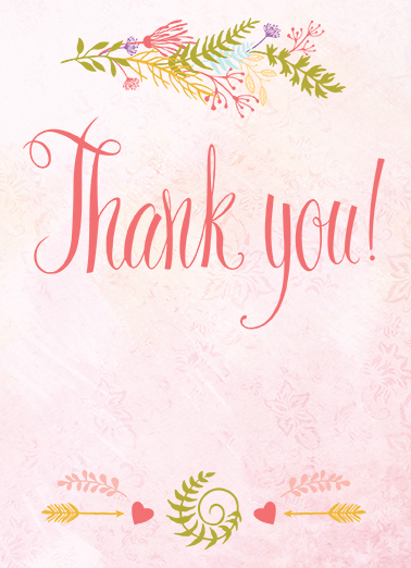 Thank You  Ecard Cover