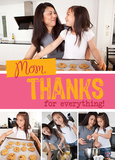 Thanks for Everything MD Mother's Day Card Cover