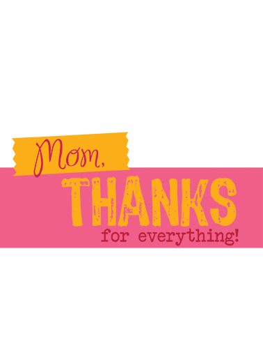 Thanks for Everything MD  Ecard Cover