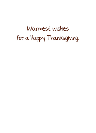 Thanksgiving Smile  Card Inside