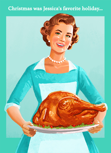 The Bird XMAS Christmas Ecard Cover