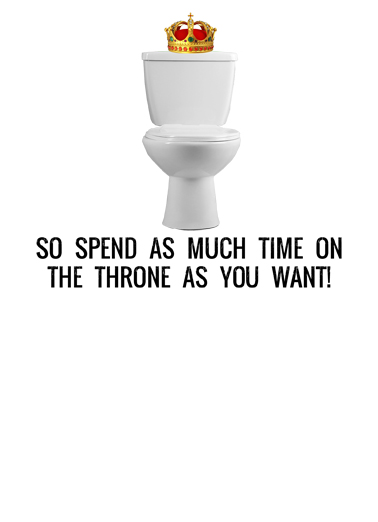 The King  Ecard Inside