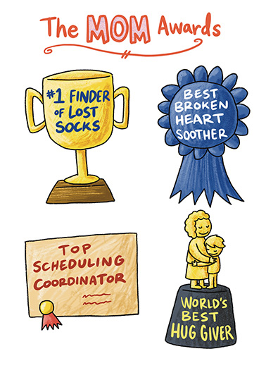 The Mom Awards For Mom Ecard Cover