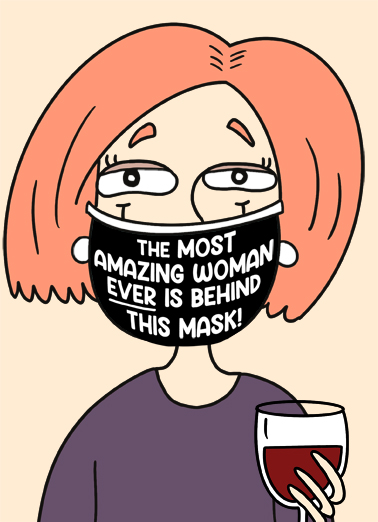 The Most Amazing Mask Quarantine Ecard Cover