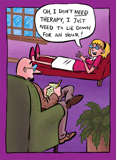 Therapy Cartoons Ecard Cover