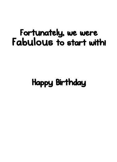 They Say 5x7 greeting Card Inside