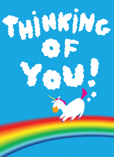 Thinking of You Say Hi Ecard Cover