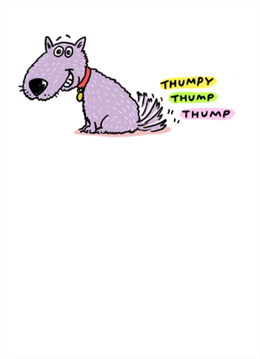 Thump Thump Cartoons Card Cover