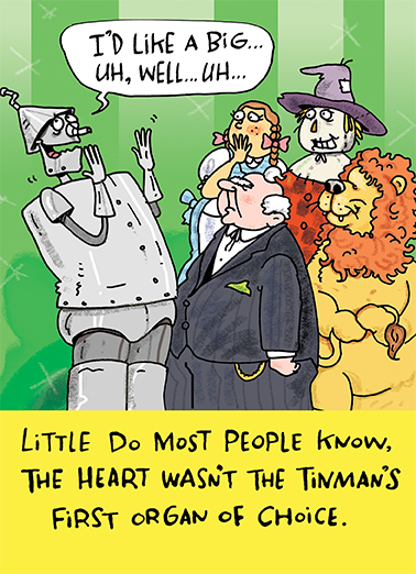 Tinman Funny Ecard Cover