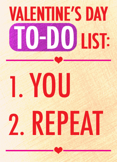 To-Do Love Card Cover