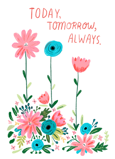 Today Tomorrow Uplifting Cards Ecard Cover