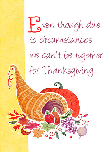 Together for Thanksgiving Thanksgiving Card Cover