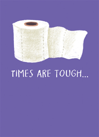 Toilet Paper Roll For Any Time Ecard Cover