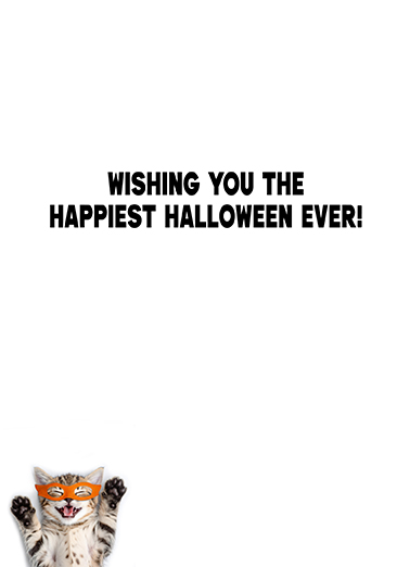 Too Much Happy Halloween Halloween Ecard Inside