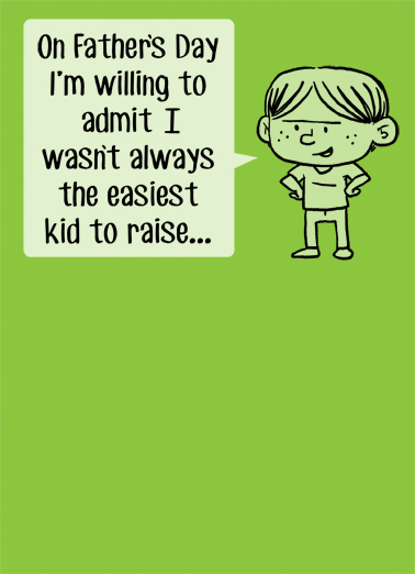 Too Senile Dad  Ecard Cover