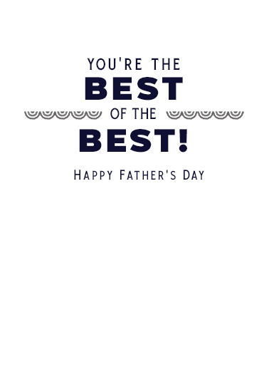 Top Dad  Ecard Inside