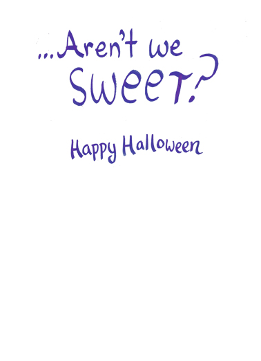 Trick or Treat For Kids Card Inside