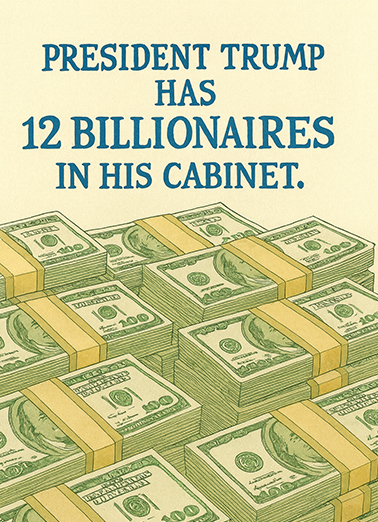 Trump 12 Billionaires  Ecard Cover