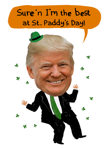 Trump Blarney  Ecard Cover