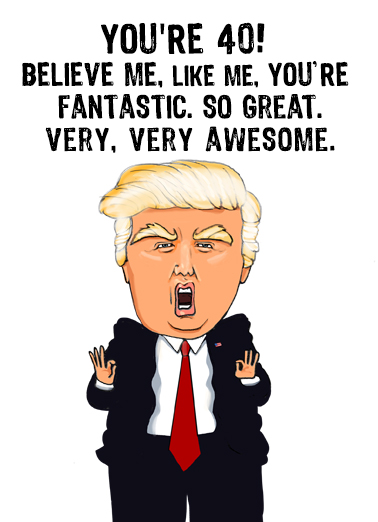 Trump Like Me 40  Ecard Cover