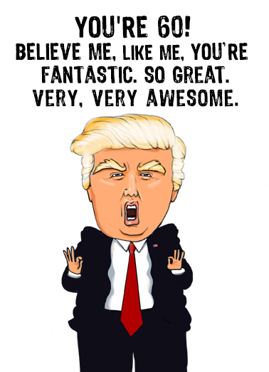 Trump Like Me 60  Card Cover