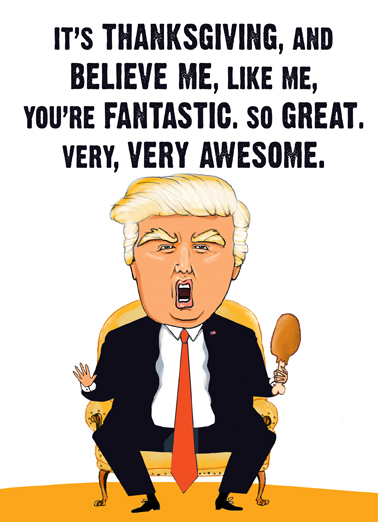 Trump Losers Thanksgiving  Ecard Cover