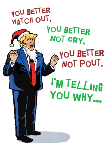 Trump Losers Xmas  Ecard Cover