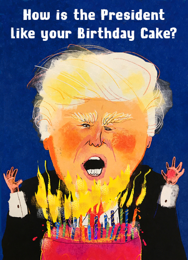 Trump Meltdown  Card Cover