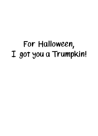 Trumpkin Funny Political Ecard Inside