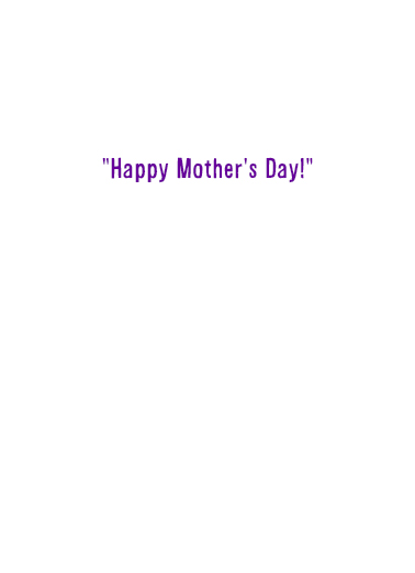 Two Words MD Mother's Day Ecard Inside