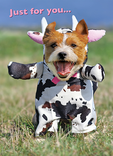 Udderly Dog VAL Lee Ecard Cover