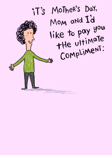 Ultimate Compliment Humorous Ecard Cover