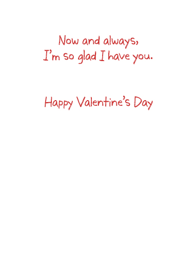 Unusual Valentine Times For Him Ecard Inside