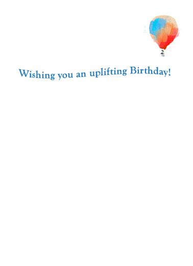 Uplifting Balloons  Ecard Inside