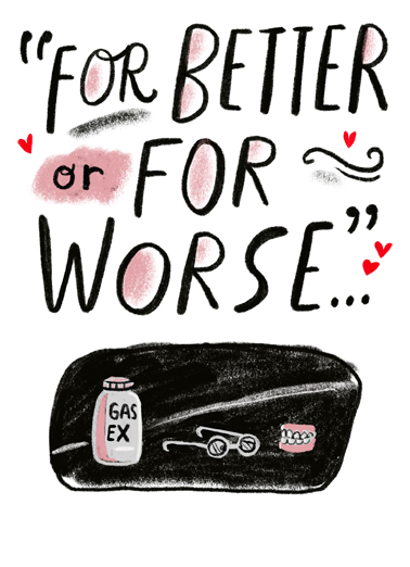 VAL Better Worse For Husband Ecard Cover