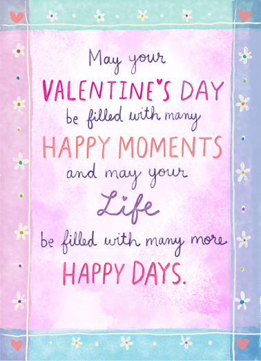 Valentine Be Filled Valentine's Day Ecard Cover