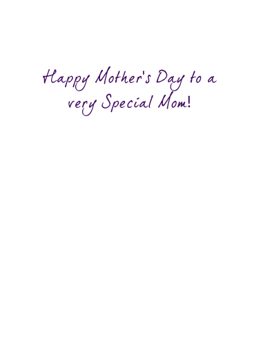 Very Special Mom Sweet Card Inside