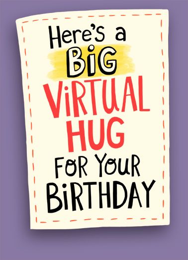 Virtual Hug Coupon Quarantine Ecard Cover