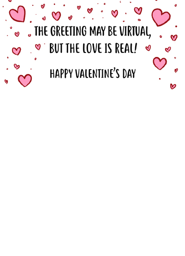 Virtual Val Illustration Card Inside