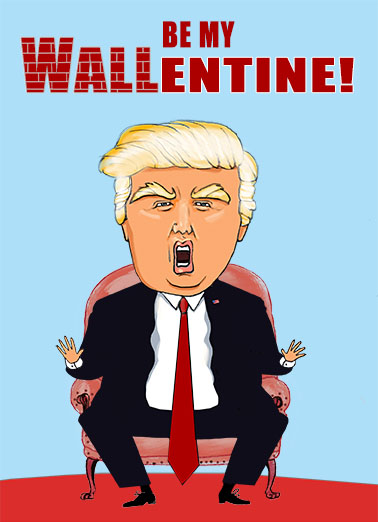 Wallentine Funny Political Card Cover