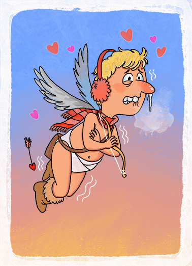 Warmest Valentine's Wishes Cartoons Ecard Cover