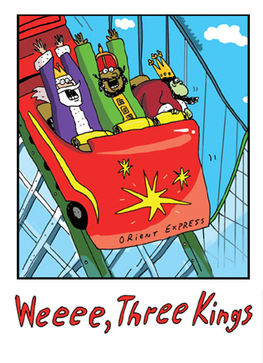 Weee Kings Christmas Card Cover