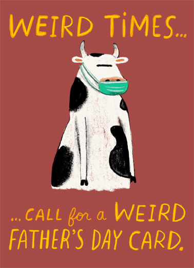 Weird Times Dad Dad Jokes Ecard Cover