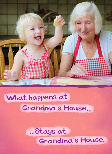 What Happens For Grandma Card Cover